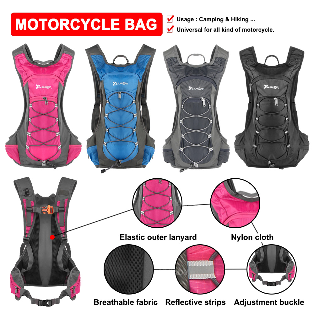 Cycling Journey - Motosiklet Sırt Çantası Seyahat Depolama Sırt