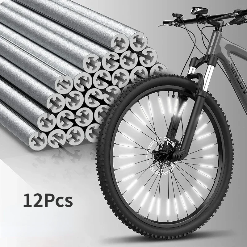 Spoke Reflector Set - 12 adet/takım Tüp Uyarı Şeridi Yansıtıcı