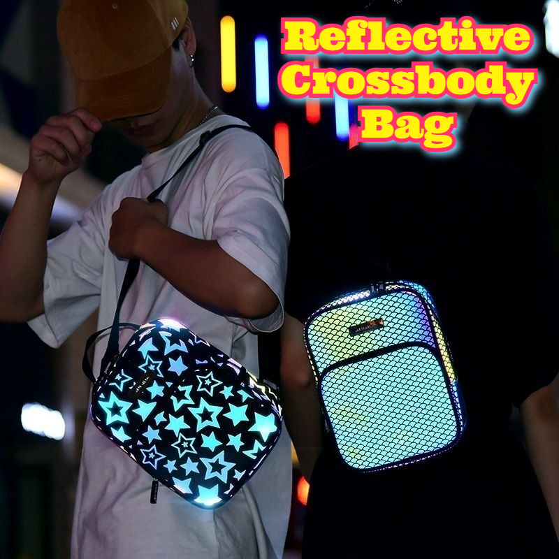 Cycling Commute Bag - Yansıtıcı Çapraz Askılı Çanta Çok Amaçlı