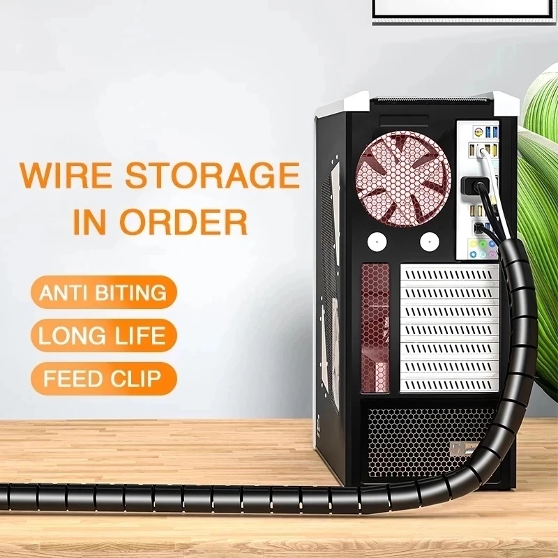 1/2M esnek Spiral kablo düzenl - Cable Lock Flexible incelemesi ve fiyatı