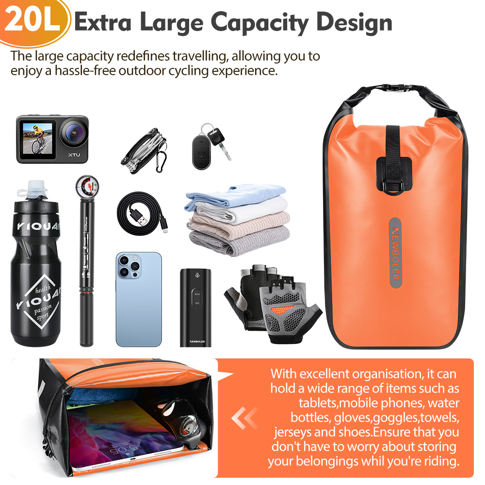 NEWBOLER 10L 20L Su Geçirmez B - Cycling Commuter Backpack Waterproof incelemesi ve fiyatı