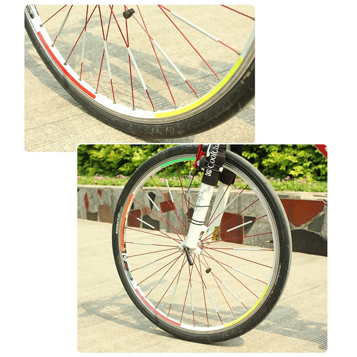 12 adet/takım bisiklet jant te - Spoke Reflector Set incelemesi ve fiyatı