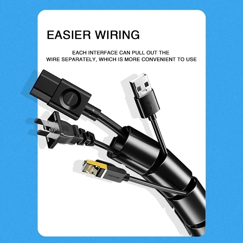 2M/1M Esnek Spiral Kablo Koruy - Cable Lock Flexible incelemesi ve fiyatı