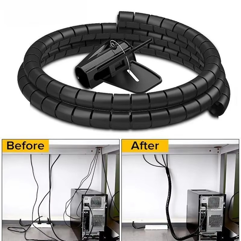 2M/1M siyah kablo tel koruyucu - Cable Lock Flexible incelemesi ve fiyatı